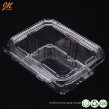 8 16 24 32 46 64 128 OZ tamper evident container , tamper resistant packaging box for fresh salad herb fruit nuts food